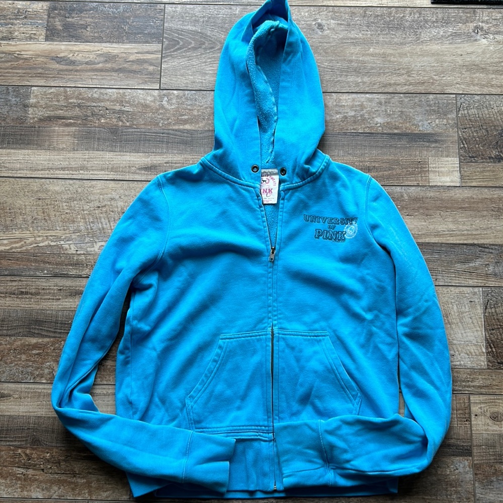 Pink Zip Up Hoodie